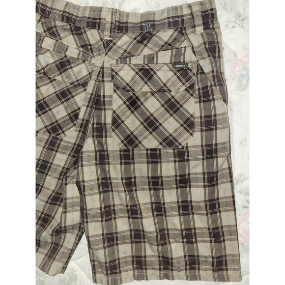 Hurley Shorts Plaid Men's Size 31 - Picture 8 of 10